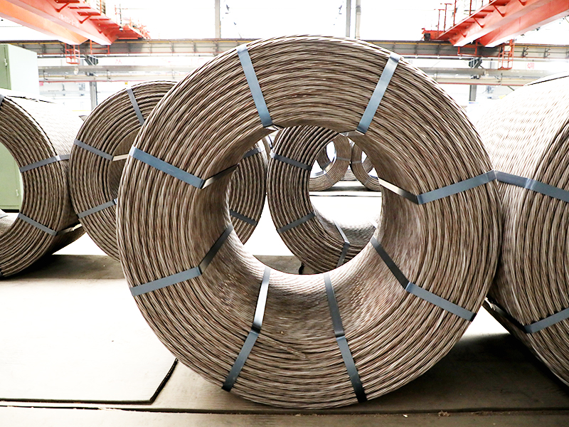 Steel strand, uncoated seven-wire for prestressed concrete