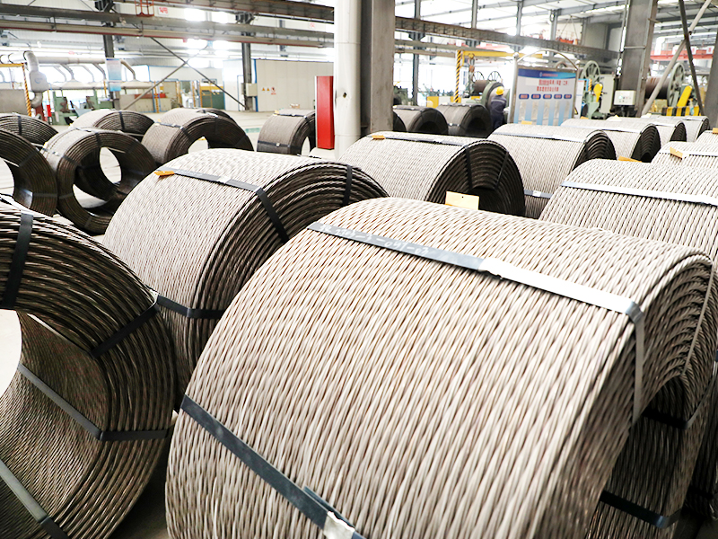 Steel strand, uncoated seven-wire for prestressed concrete