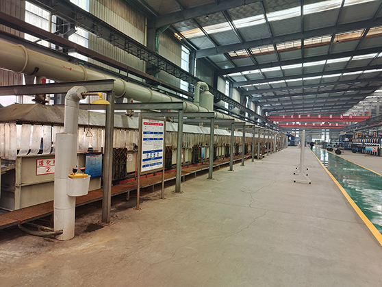 Electrogalvanizing production line
