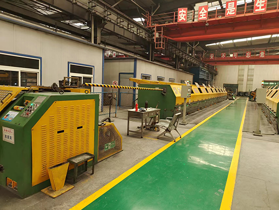 Prestressed wire drawing machine